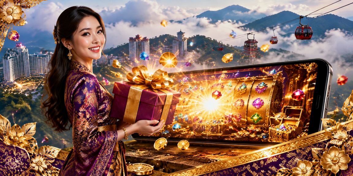 Permainan slot menarik bergaya batik di Genting Highlands dengan nuansa kasino Malaysia